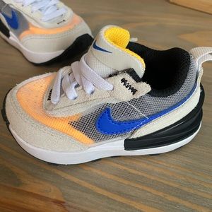 Nike baby waffle one sneaker. Size 3.5. Brand new and never worn.